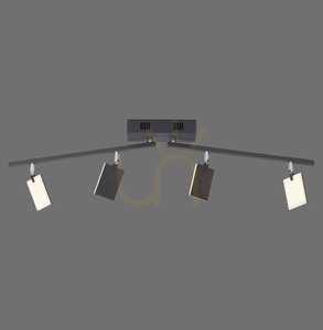 PURE-MIRA 6356-18 Schwarze Deckenleuchte mit 4 LEDs 0 PURE-MIRA 6356-18 Schwarze Deckenleuchte mit 4 LEDs small 0