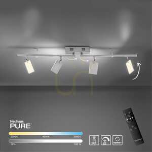 PURE-MIRA 6356-95 Silber 4xLED-Deckenleuchte small 9