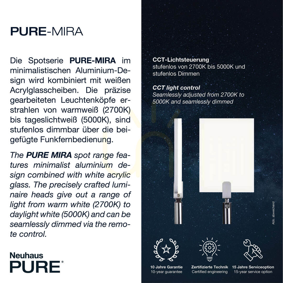 Anzeige PURE-MIRA 6358-18 Schwarze Deckenleuchte mit 6 LEDs PURE-MIRA 6358-18 Schwarze Deckenleuchte mit 6 LEDs