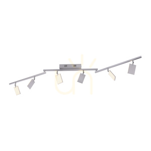 PURE-MIRA 6358-95 Silberne Deckenleuchte mit 6 LEDs 11 PURE-MIRA 6358-95 Silberne Deckenleuchte mit 6 LEDs small 11