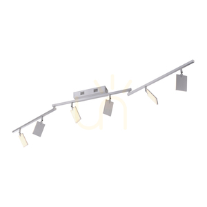 PURE-MIRA 6358-95 Silberne Deckenleuchte mit 6 LEDs 6 PURE-MIRA 6358-95 Silberne Deckenleuchte mit 6 LEDs small 6