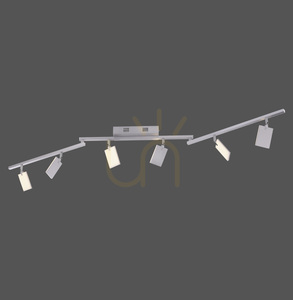 PURE-MIRA 6358-95 Silberne Deckenleuchte mit 6 LEDs 0 PURE-MIRA 6358-95 Silberne Deckenleuchte mit 6 LEDs small 0