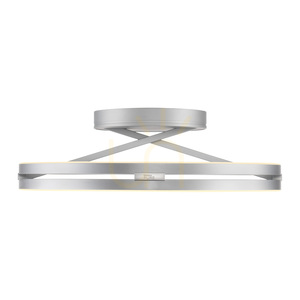 PURE LOOP 6552-95 Silberne Deckenleuchte, 2xLED 10 PURE LOOP 6552-95 Silberne Deckenleuchte, 2xLED small 10