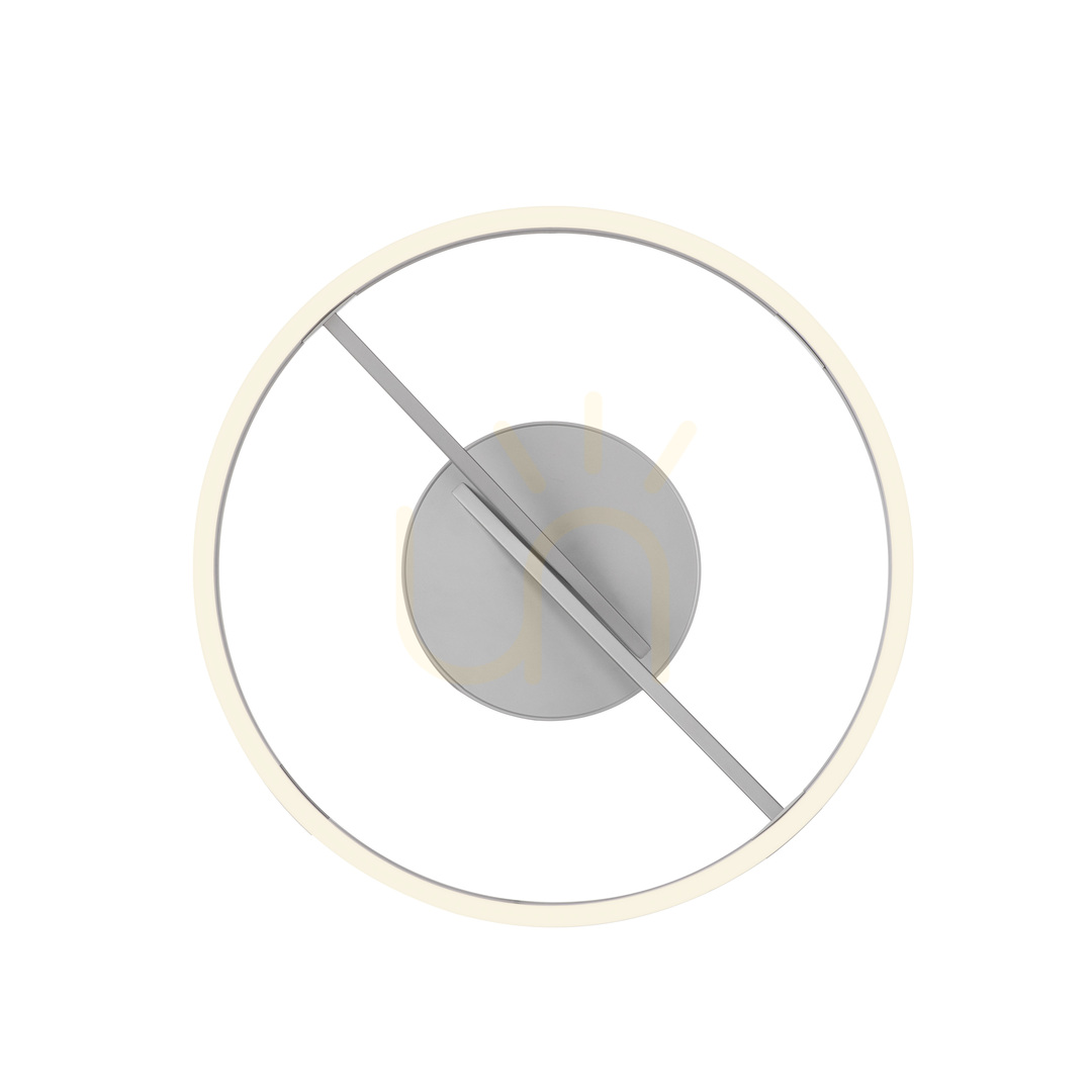 Anzeige PURE LOOP 6552-95 Silberne Deckenleuchte, 2xLED PURE LOOP 6552-95 Silberne Deckenleuchte, 2xLED