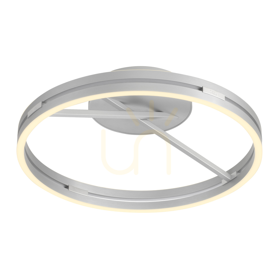Vorschau PURE LOOP 6552-95 Silberne Deckenleuchte, 2xLED PURE LOOP 6552-95 Silberne Deckenleuchte, 2xLED