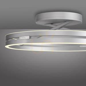 PURE LOOP 6552-95 Silberne Deckenleuchte, 2xLED 9 PURE LOOP 6552-95 Silberne Deckenleuchte, 2xLED small 9