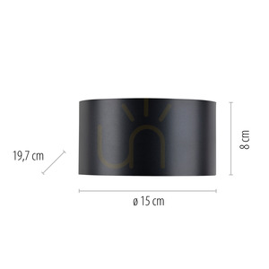 PURE CLIPSE 8561-15 Wandleuchte, grau, 2xLED 8 PURE CLIPSE 8561-15 Wandleuchte, grau, 2xLED small 8