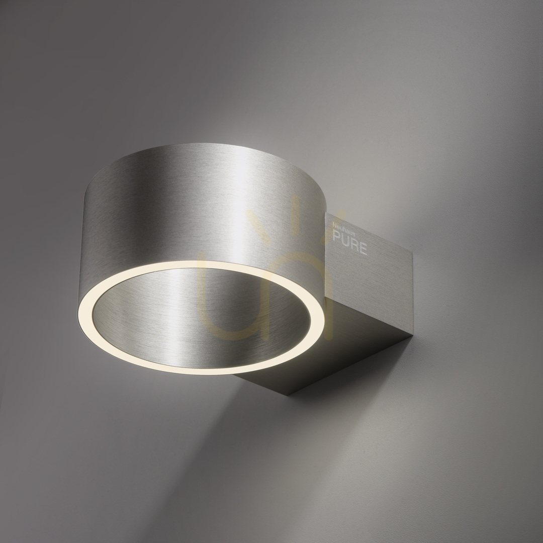 Prüfen PURE CLIPSE 8561-95 Silber 2xLED-Wandleuchte PURE CLIPSE 8561-95 Silber 2xLED-Wandleuchte