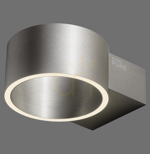 Prüfen PURE CLIPSE 8561-95 Silber 2xLED-Wandleuchte