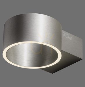 PURE CLIPSE 8561-95 Silber 2xLED-Wandleuchte 0 PURE CLIPSE 8561-95 Silber 2xLED-Wandleuchte small 0
