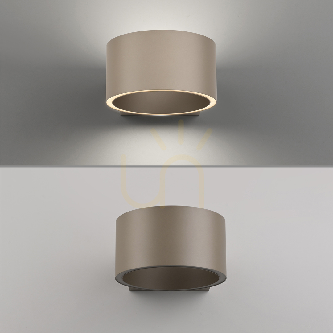 Prüfen PURE CLIPSE 8561-97 Braun 2xLED-Wandleuchte PURE CLIPSE 8561-97 Braun 2xLED-Wandleuchte