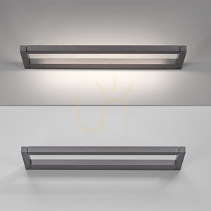 PURO 9113-15 Graue Wandleuchte, 1xLED small 15