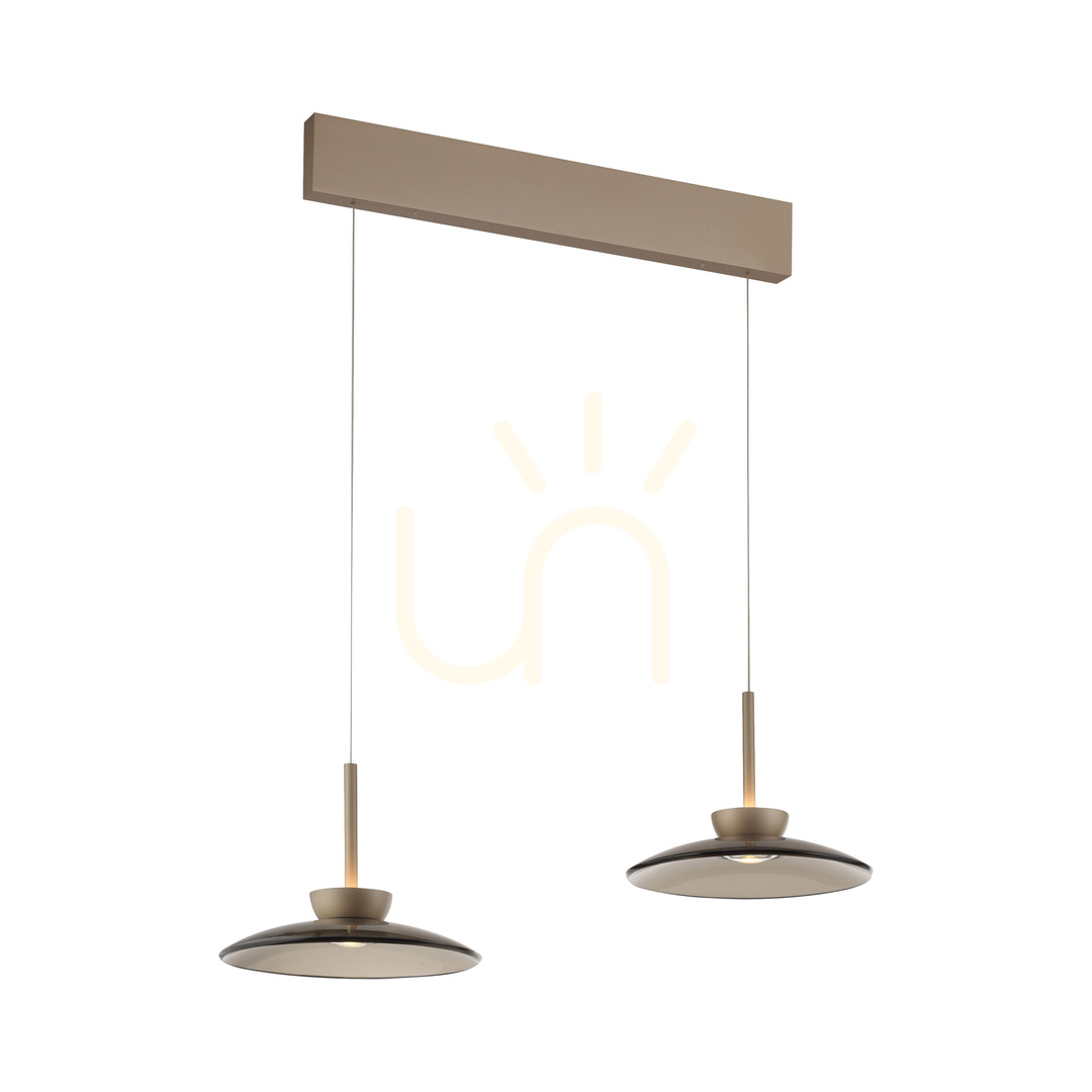 Prüfen PURE MOON 2194-97 Braune 4xLED-Pendelleuchte PURE MOON 2194-97 Braune 4xLED-Pendelleuchte