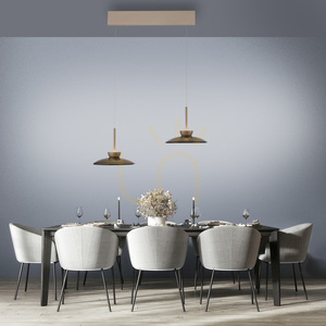 PURE MOON 2194-97 Braune 4xLED-Pendelleuchte 7 PURE MOON 2194-97 Braune 4xLED-Pendelleuchte small 7