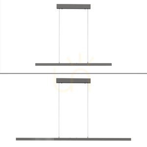 ADRIANA COMFORT LIFT 2598-13 Anthrazit 1xLED-Pendelleuchte small 14