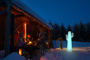 PANCHO 3091 Weiß 1xLED-Gartenleuchte small 1