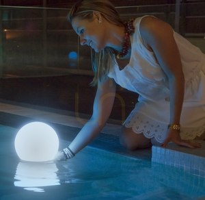 BULY 20 FLOATING 3095 Gartenleuchte, Weiß, 1xLED small 0