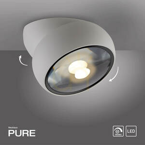 PURE MOVE 6235-16 Weiße Deckenleuchte, 1xLED 1 PURE MOVE 6235-16 Weiße Deckenleuchte, 1xLED small 1
