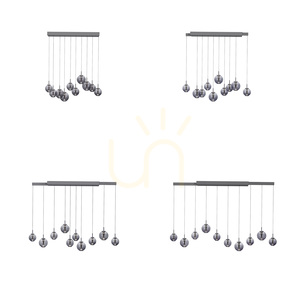 PURE E-INFINITY 2221-15 Grau 10xLED-Pendelleuchte 2 PURE E-INFINITY 2221-15 Grau 10xLED-Pendelleuchte small 2