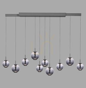 PURE E-INFINITY 2221-15 Grau 10xLED-Pendelleuchte 0 PURE E-INFINITY 2221-15 Grau 10xLED-Pendelleuchte small 0