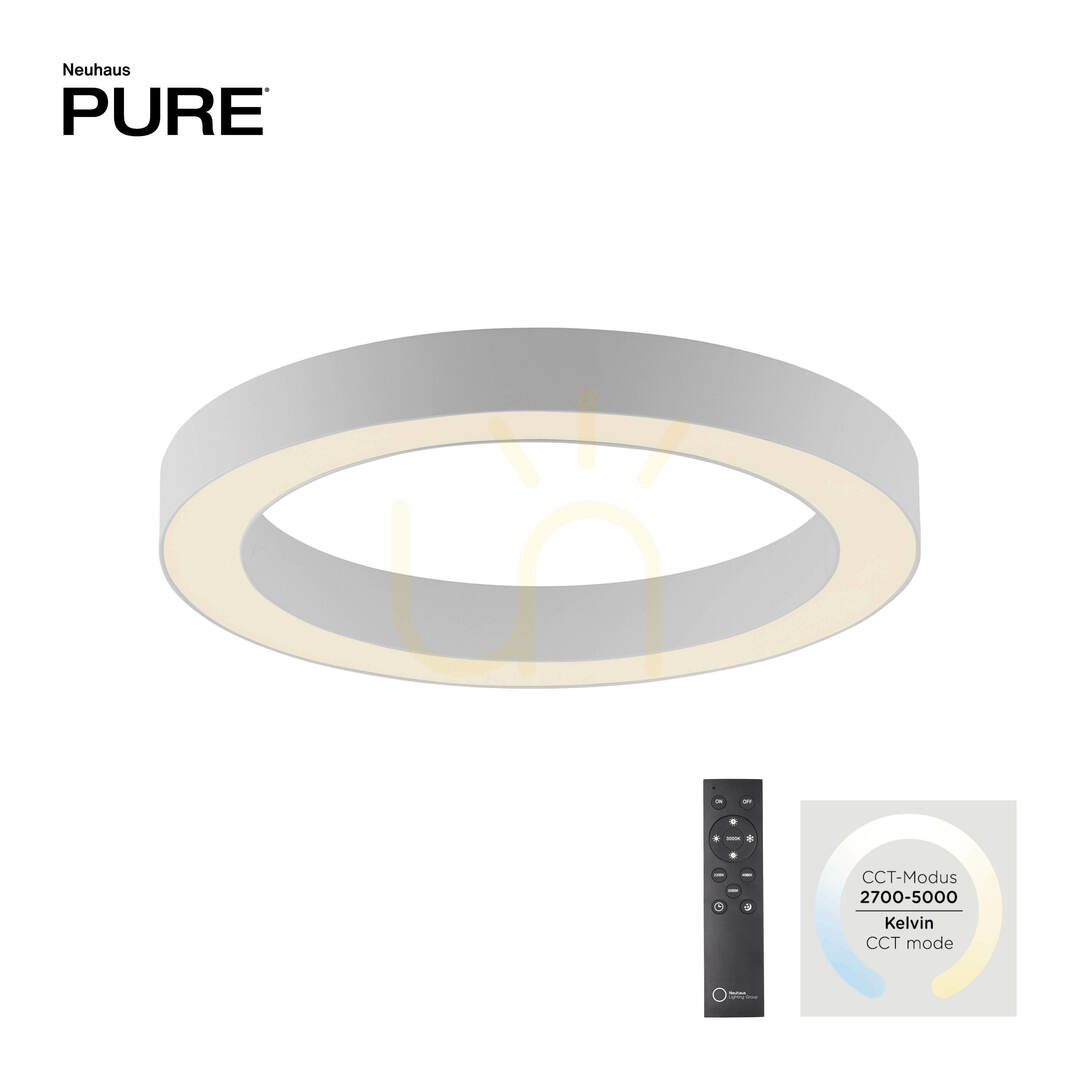 Prüfen PURE LINES ROUND 6310-16 Deckenleuchte, Weiß, 1xLED PURE LINES ROUND 6310-16 Deckenleuchte, Weiß, 1xLED