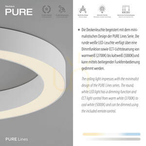 PURE LINES ROUND 6310-16 Deckenleuchte, Weiß, 1xLED 7 PURE LINES ROUND 6310-16 Deckenleuchte, Weiß, 1xLED small 7