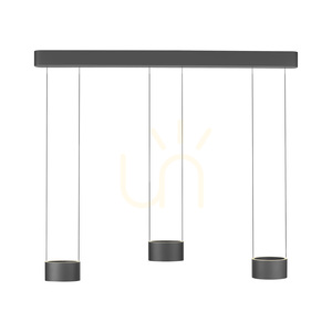 PURE CLIPSE 2473-15 Graue 6xLED-Pendelleuchte 3 PURE CLIPSE 2473-15 Graue 6xLED-Pendelleuchte small 3