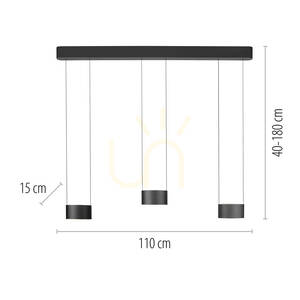 PURE CLIPSE 2473-15 Graue 6xLED-Pendelleuchte 9 PURE CLIPSE 2473-15 Graue 6xLED-Pendelleuchte small 9