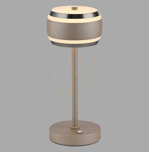 Prüfen PURE FALLING RINGS 4503-97 Tischlampe, braun, 1xLED