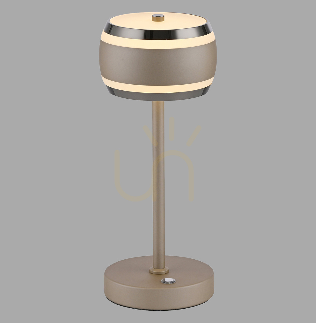 Prüfen PURE FALLING RINGS 4503-97 Tischlampe, braun, 1xLED PURE FALLING RINGS 4503-97 Tischlampe, braun, 1xLED