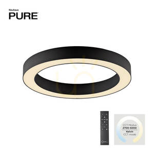 PURE LINES ROUND 6310-13 Deckenleuchte, Anthrazit, 1xLED small 2