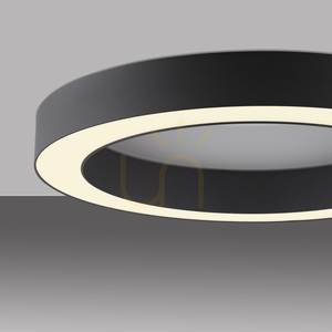 PURE LINES ROUND 6310-13 Deckenleuchte, Anthrazit, 1xLED small 8