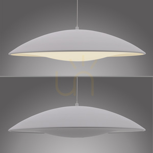 LENTE14607-16 Weiße Pendelleuchte mit 1 LED small 4