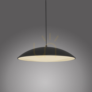 LENTE14606-18 Schwarze Pendelleuchte mit 1 LED small 5