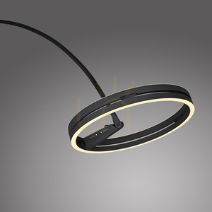 PURE LOOP-BOW 561-18 Stehlampe, schwarz, 2xLED small 3