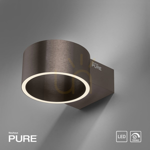 PURE CLIPSE 8561-34 Braun 2xLED-Wandleuchte 4 PURE CLIPSE 8561-34 Braun 2xLED-Wandleuchte small 4
