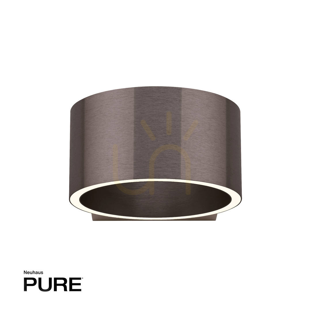 Prüfen PURE CLIPSE 8561-34 Braun 2xLED-Wandleuchte PURE CLIPSE 8561-34 Braun 2xLED-Wandleuchte