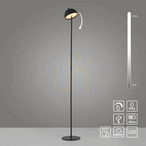 BELLIS 19245-18 Stehlampe, schwarz, 1xLED small 1