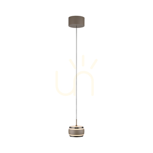 PURE FALLING RINGS 2503-97 Braun 1xLED-Pendelleuchte small 3
