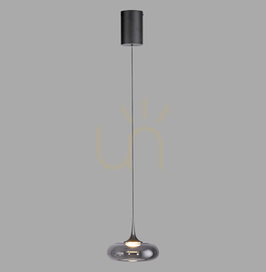 POSH 15692-15 Graue 1xLED-Pendelleuchte small 0