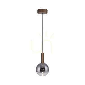 BOWL 2284-23 Pendelleuchte, braun, 1xLED small 2