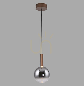 BOWL 2284-23 Pendelleuchte, braun, 1xLED small 0