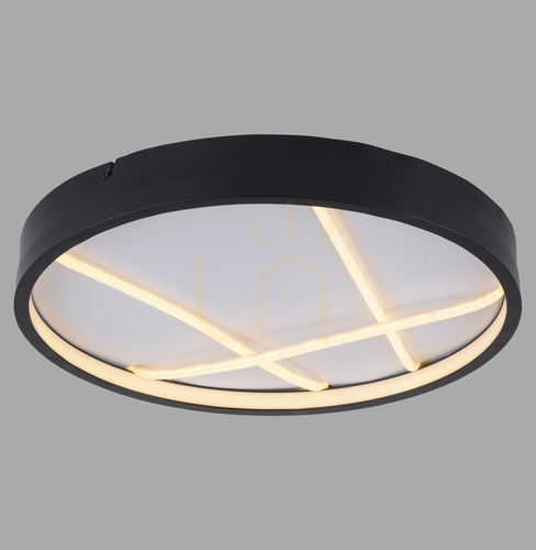 Prüfen MIKADO 14091-18 Schwarze Deckenleuchte, 1xLED