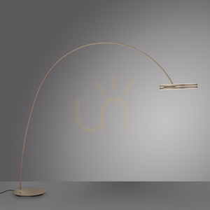 PURE LOOP-BOW 561-97 Stehlampe, braun, 2xLED small 0