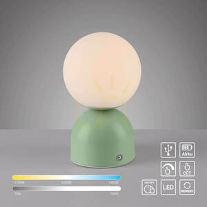 RUDI 19218-43 Grün 1xLED-Tischlampe small 3