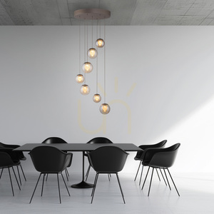 Pendelleuchte Paul Neuhaus PURE Popup 2587-97, Bronze, Höhenverstellung Comfort Lift small 6