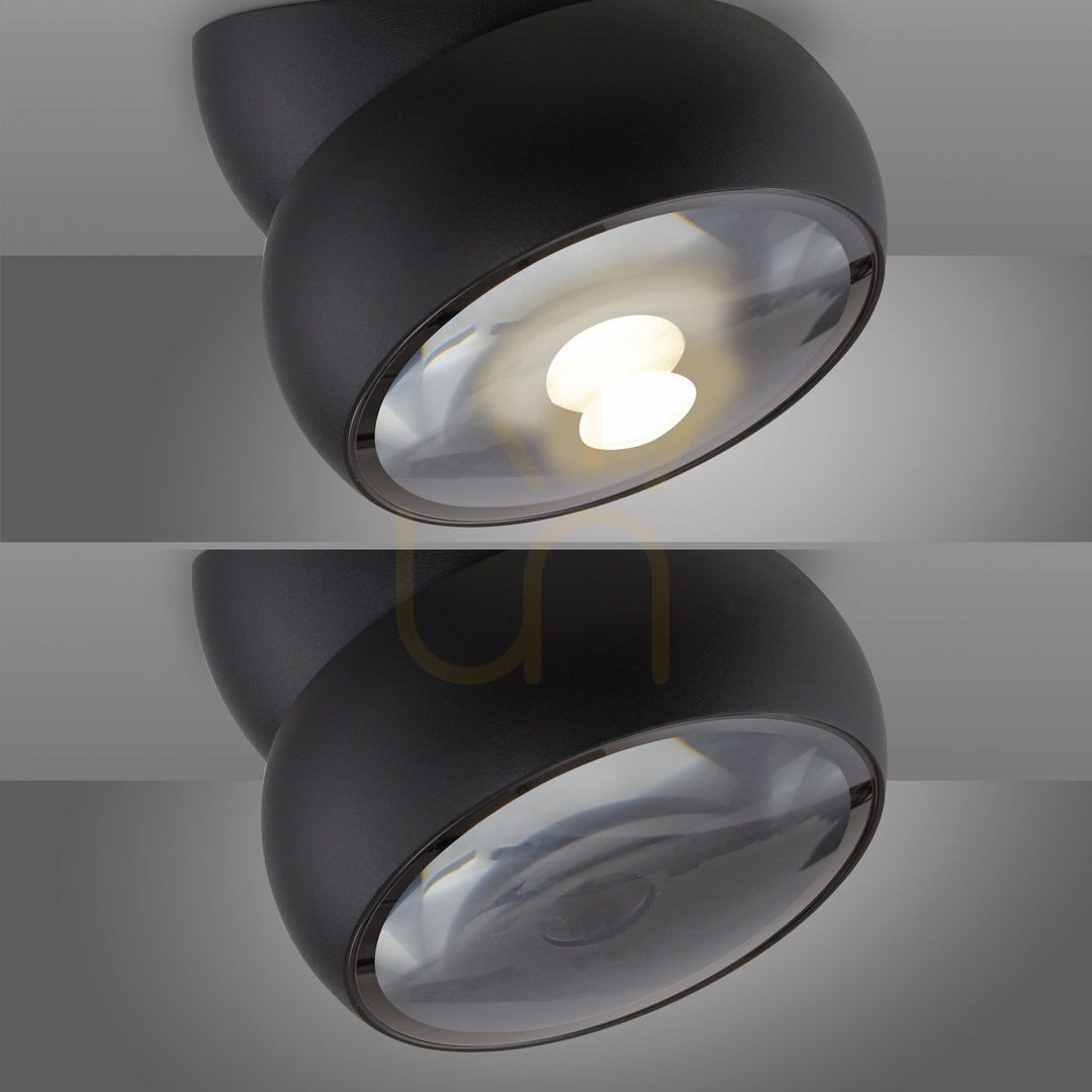 Anzeige PURE MOVE 6235-18 Schwarze Deckenleuchte, 1xLED PURE MOVE 6235-18 Schwarze Deckenleuchte, 1xLED