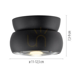 PURE MOVE 6235-18 Schwarze Deckenleuchte, 1xLED 6 PURE MOVE 6235-18 Schwarze Deckenleuchte, 1xLED small 6