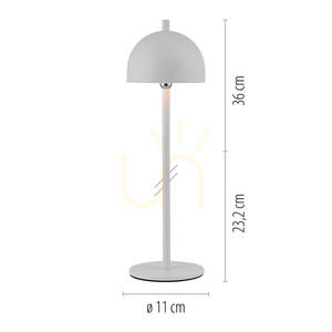 BELLIS 19244-16 Tischlampe, weiß, 1xLED 9 BELLIS 19244-16 Tischlampe, weiß, 1xLED small 9