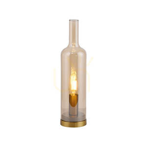 BOTTLE14006-27 Tischlampe, Bernstein, 1xE14 2 BOTTLE14006-27 Tischlampe, Bernstein, 1xE14 small 2
